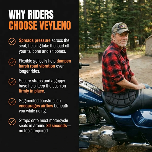 Veyleno Gel Rider Cushion